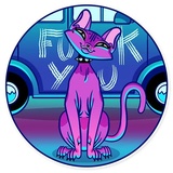 The Neon Demon WhatsApp Sticker #23