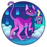 The Neon Demon WhatsApp Sticker #26