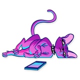 The Neon Demon WhatsApp Sticker #28