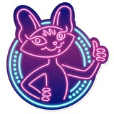 The Neon Demon WhatsApp Sticker #3