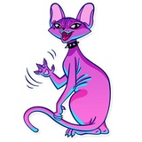 The Neon Demon WhatsApp Sticker #5