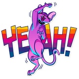 The Neon Demon WhatsApp Sticker #6