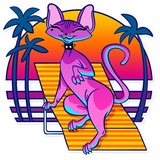 The Neon Demon WhatsApp Sticker #7