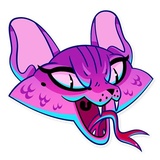 The Neon Demon WhatsApp Sticker #9