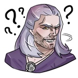 Witcher WhatsApp Sticker #13