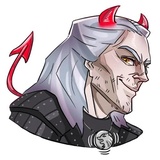 Witcher WhatsApp Sticker #2