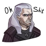 Witcher WhatsApp Sticker #3