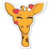 Nice Giraffico WhatsApp Sticker #11