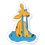 Nice Giraffico WhatsApp Sticker #14