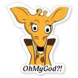 Nice Giraffico WhatsApp Sticker #17