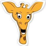 Nice Giraffico WhatsApp Sticker #8