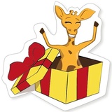 Nice Giraffico WhatsApp Sticker #9