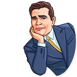 Noir WhatsApp Sticker #11