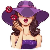 Noir WhatsApp Sticker #2