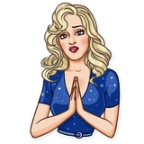 Noir WhatsApp Sticker #21