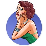 Noir WhatsApp Sticker #4