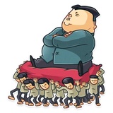 Kim Jong-un WhatsApp Sticker #16