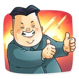 Kim Jong-un WhatsApp Sticker #2