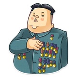 Kim Jong-un WhatsApp Sticker #22
