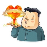 Kim Jong-un WhatsApp Sticker #3