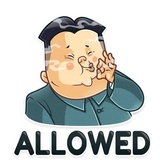 Kim Jong-un WhatsApp Sticker #7