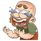 Bearded Boy WhatsApp Sticker #15