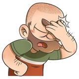 Bearded Boy WhatsApp Sticker #16