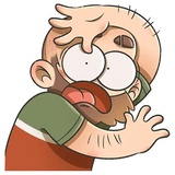 Bearded Boy WhatsApp Sticker #22