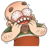 Bearded Boy WhatsApp Sticker #8