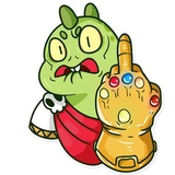 Obey Reptilians WhatsApp Sticker #20