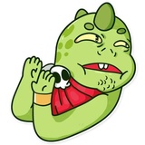 Obey Reptilians WhatsApp Sticker #6
