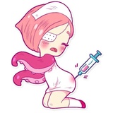 Nurse Octopia WhatsApp Sticker #8