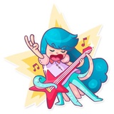 Lady Octo WhatsApp Sticker #10