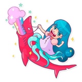 Lady Octo WhatsApp Sticker #11