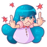 Lady Octo WhatsApp Sticker #19