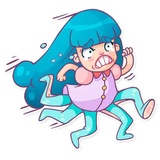 Lady Octo WhatsApp Sticker #20