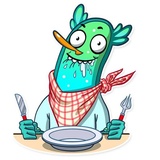 Officie Plankton WhatsApp Sticker #18