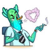 Officie Plankton WhatsApp Sticker #2