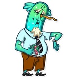 Officie Plankton WhatsApp Sticker #26