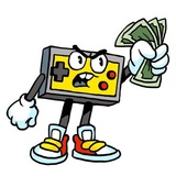 Old School Game WhatsApp Sticker #12