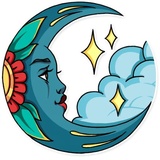 Tattoo Girl WhatsApp Sticker #15