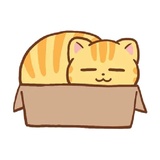 Orange Cat WhatsApp Sticker #17