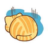 Orange Cat WhatsApp Sticker #22