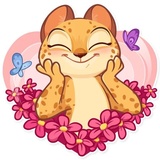 Orange Sunshine WhatsApp Sticker #6