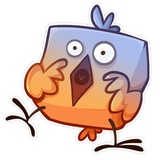 Sparrowhead WhatsApp Sticker #23