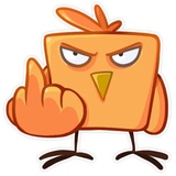 Sparrowhead WhatsApp Sticker #24