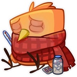 Sparrowhead WhatsApp Sticker #25