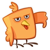 Sparrowhead WhatsApp Sticker #30