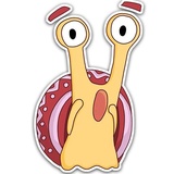Oscar The Snail WhatsApp Sticker #11