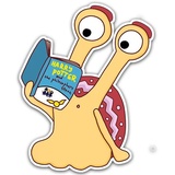 Oscar The Snail WhatsApp Sticker #14